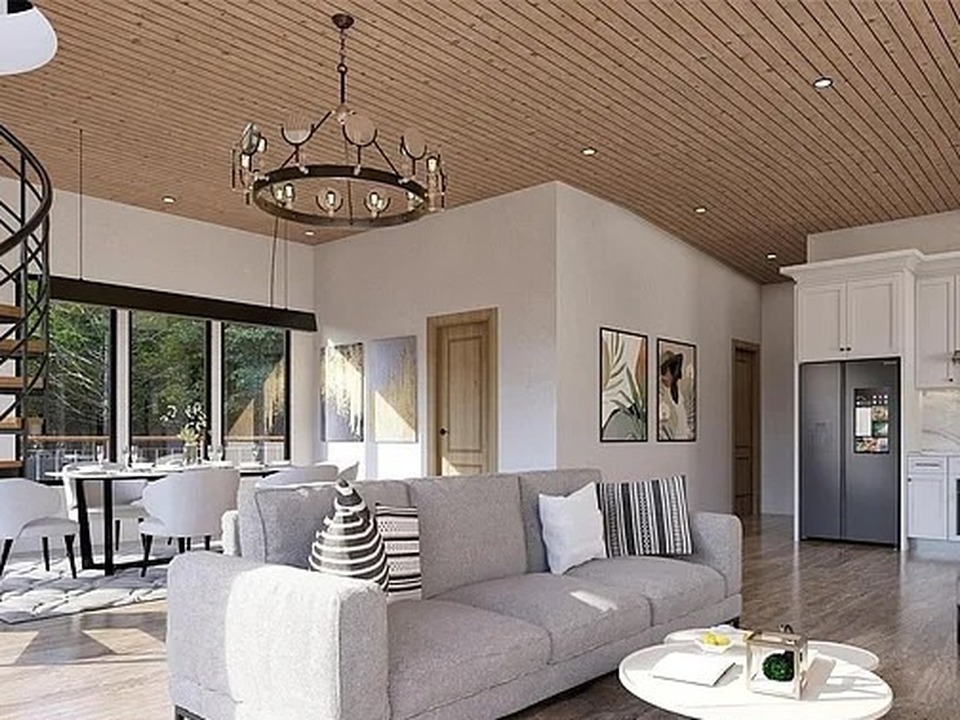 Living area at 221 Serenity Ridge Trail